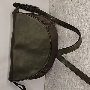 NWOT COLAB olive army green shoulder bag crossbody